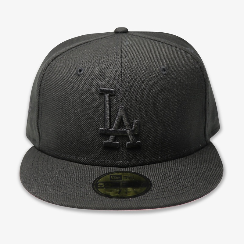 LOS ANGELES DODGERS (1988 WS “BLACKOUT SERIES”) NEW ERA 59FIFTY FITTED (PINK BOTTOM) 67/8