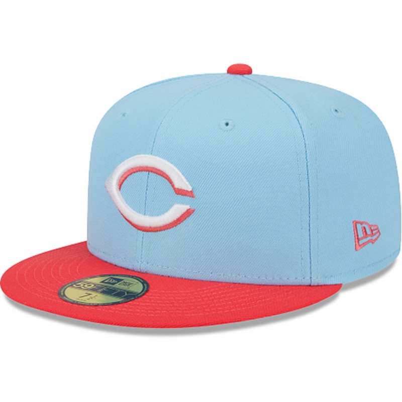 New Era Cincinnati Reds Colorpack Blue 2023 59FIFTY Fitted Hat