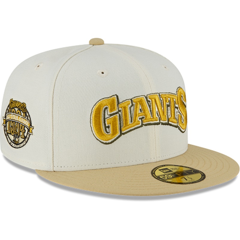 New Era Just Caps Ivory Visor San Francisco Giants 2023 59FIFTY Fitted Hat