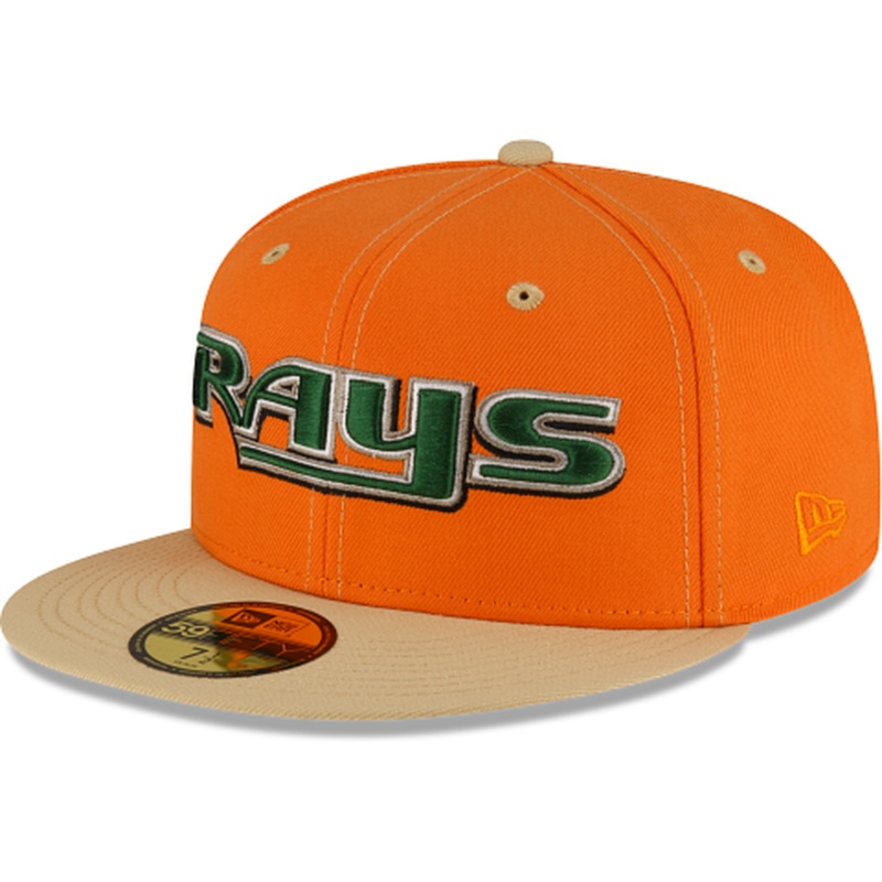 New Era Just Caps Orange Popsicle Tampa Bay Rays 2023 59FIFTY Fitted Hat