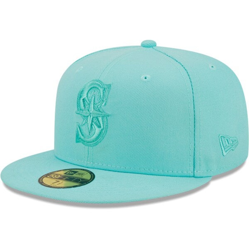 New Era Seattle Mariners Icon Color Pack 59FIFTY Fitted Hat – Turquoise