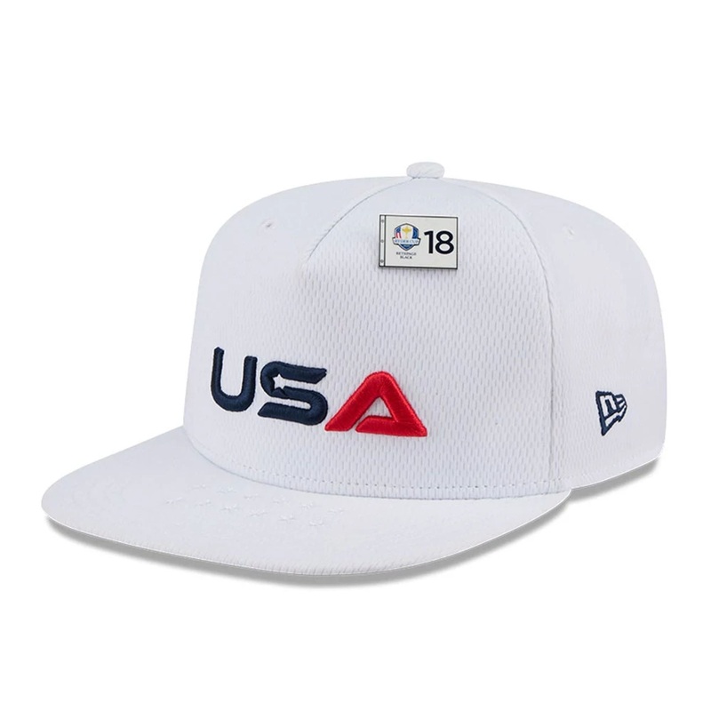 PGA Ryder Cup 2025 Tuesday & Thursday White 59FIFTY A-Frame Fitted Cap 6 7/8