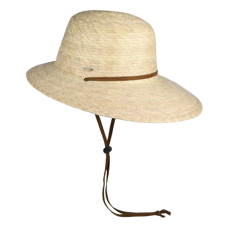 Scala Hats Annabel Braided Palm Sun Hat – Natural 1-Size