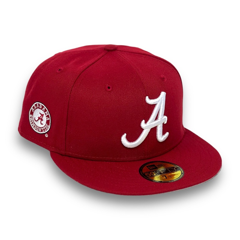 ALABAMA CRIMSON TIDE (BRICK) NEW ERA 59FIFTY FITTED 67/8