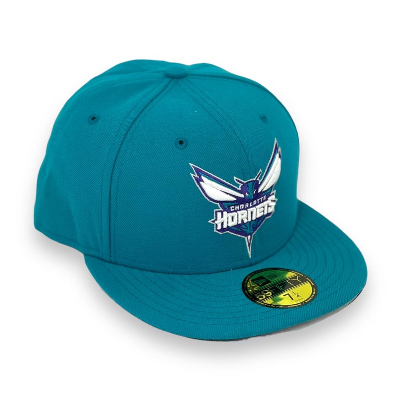CHARLOTTE HORNETS (TEAL) NEW ERA 59FIFTY FITTED 67/8