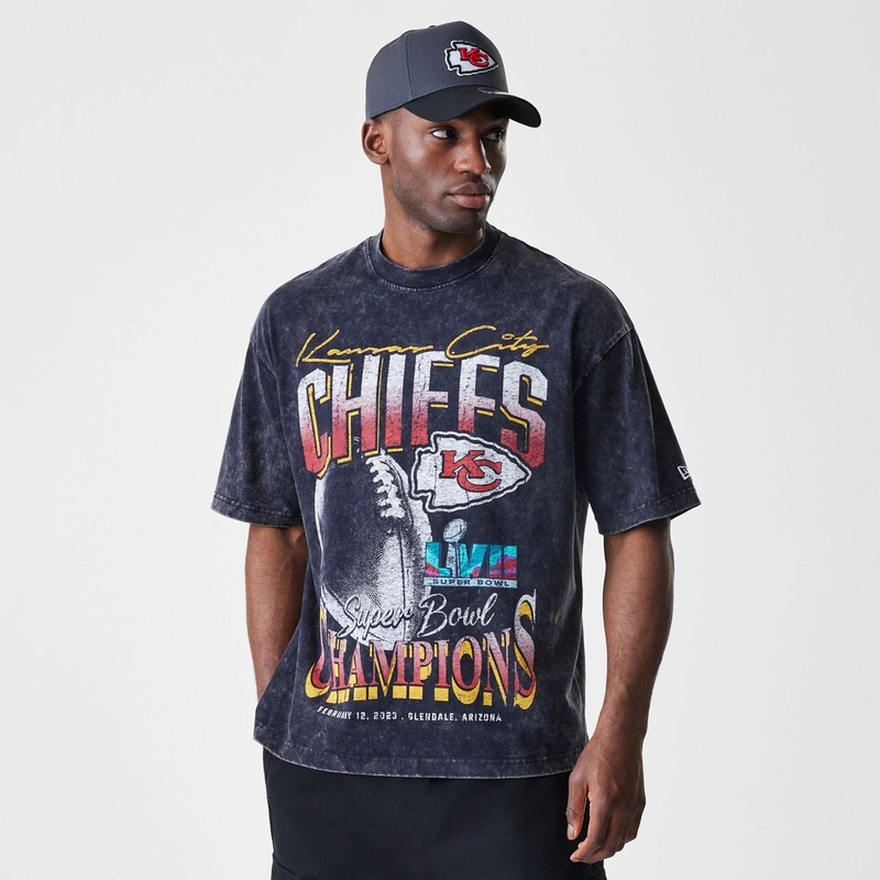 Kansas City Chiefs Sport Classic Black T-Shirt S