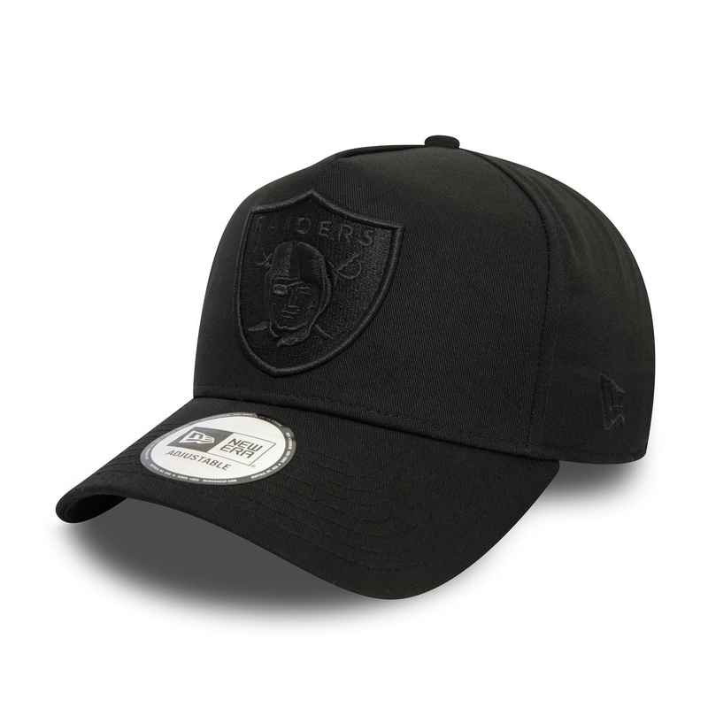 Las Vegas Raiders E-Frame Monochrome Black Cap One Size