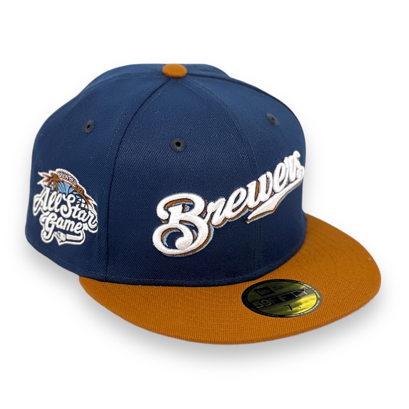MILWAUKEE BREWERS (NAVY) (2002 ALLSTARGAME) NEW ERA 59FIFTY FITTED 67/8