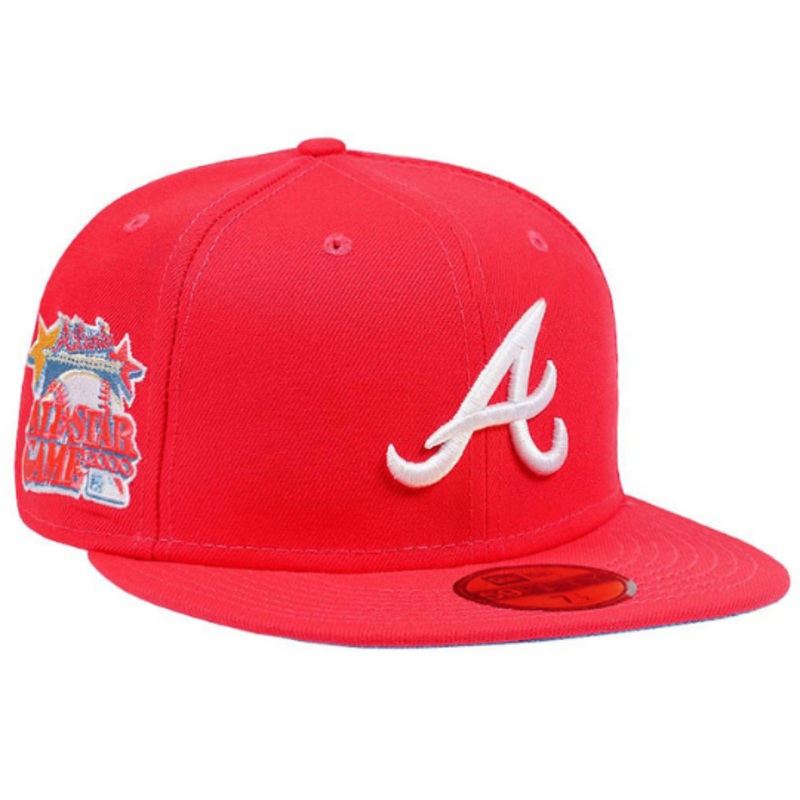 New Era Atlanta Braves All-Star Game 2000 Lava & Glacier Blue 59FIFTY Fitted Hat