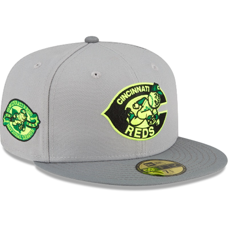 New Era Cincinnati Reds Storm Gray 2022 59FIFTY Fitted Hat