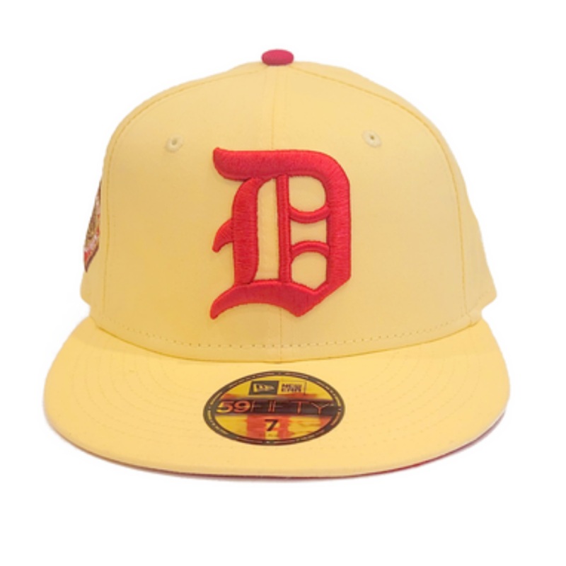 New Era Detroit Tigers Yellow/Red 1945 World Series 59FIFTY Fitted Hat