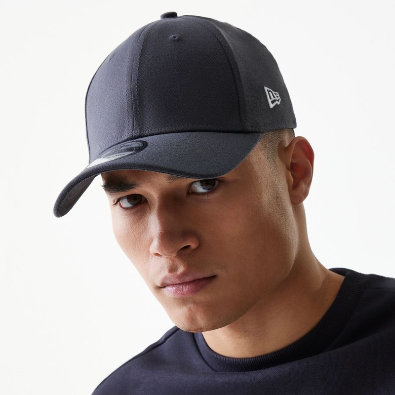New Era Flag Graphite Grey 39THIRTY Cap XS-S