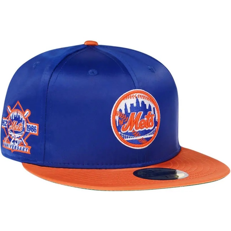 New Era New York Mets Satin 25th Anniversary 59FIFTY Fitted Hat