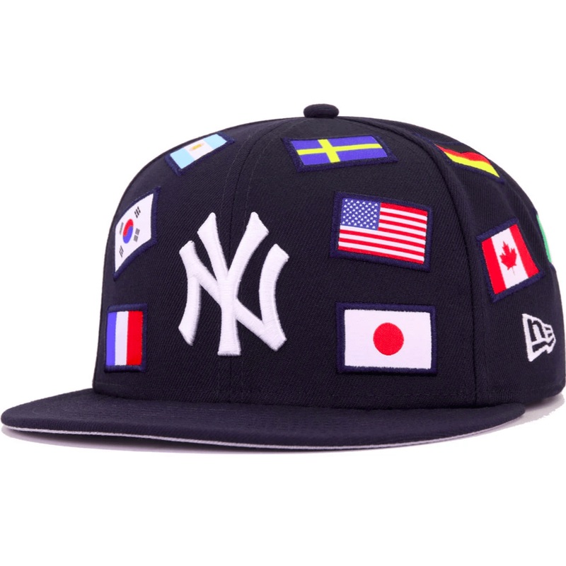 New Era New York Yankees Country Flag All Over 59Fifty Fitted Hat