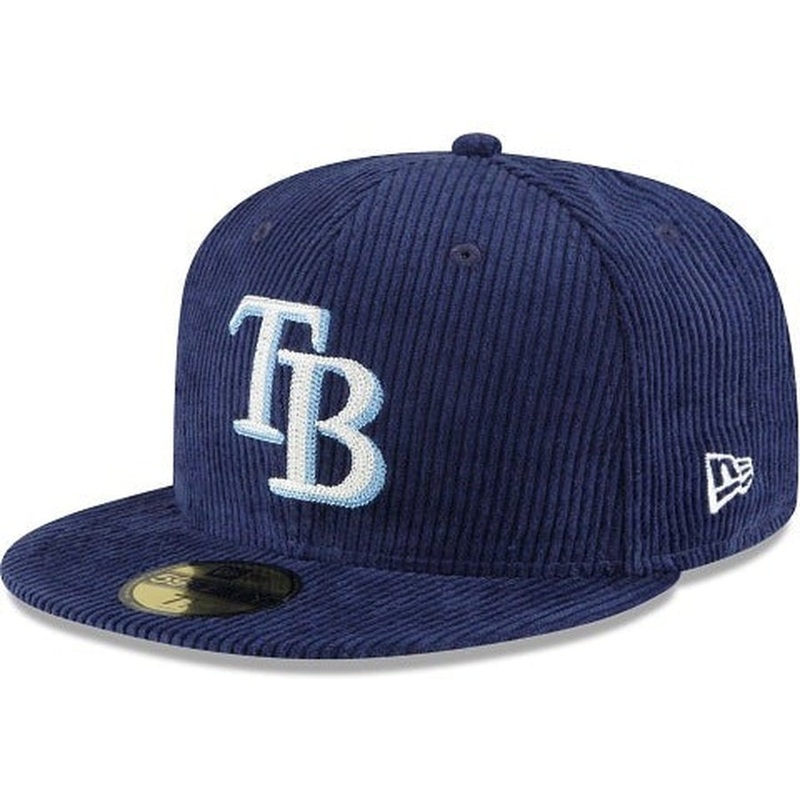 New Era Tampa Bay Rays Corduroy 59fifty Fitted Hat