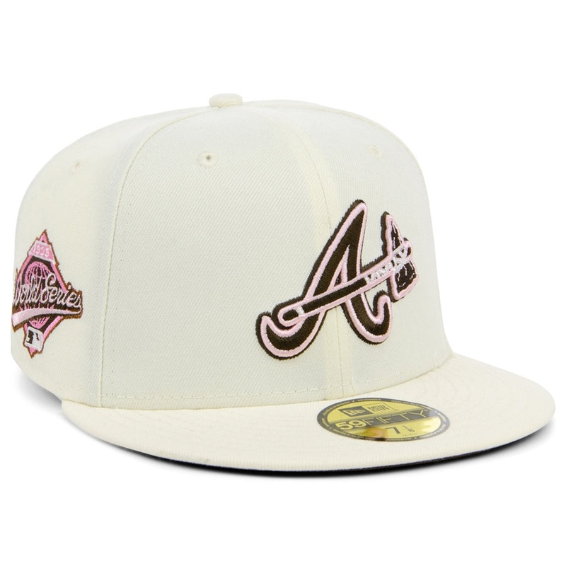 New Era x Lids HD  Atlanta Braves Ice Cream Neapolitan 2022 59FIFTY Fitted Cap