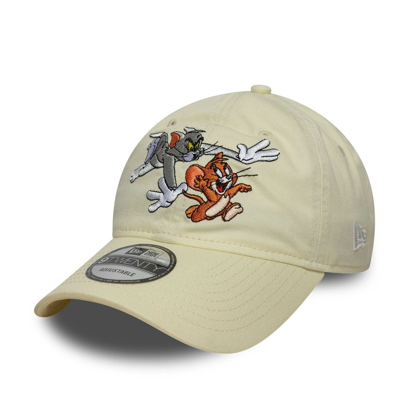 Tom & Jerry Cream 9TWENTY Adjustable Cap OSFA