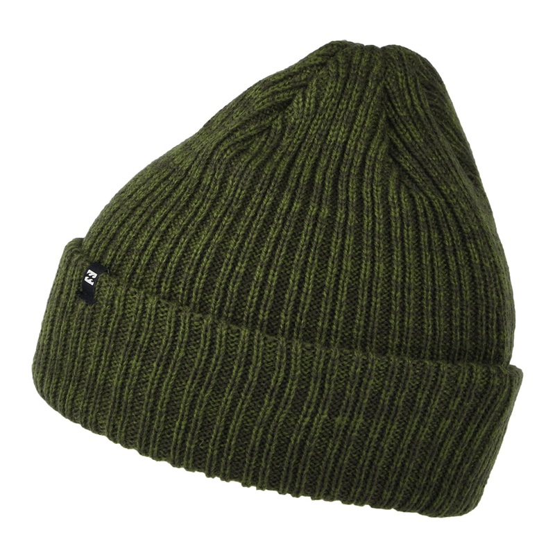 Billabong Hats Arcade Cuffed Beanie Hat – Olive 1-Size