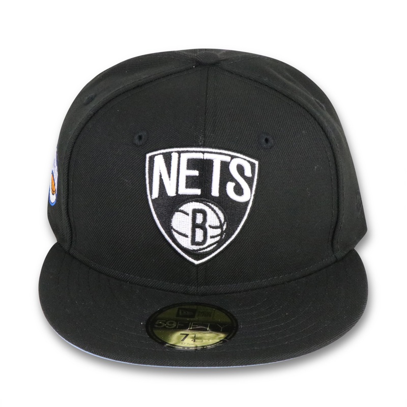 BROOKLYN NETS “EASTERN CONFERENCE” NEW ERA 59FIFTY FITTED (SKY BLUE BOTTOM) 67/8