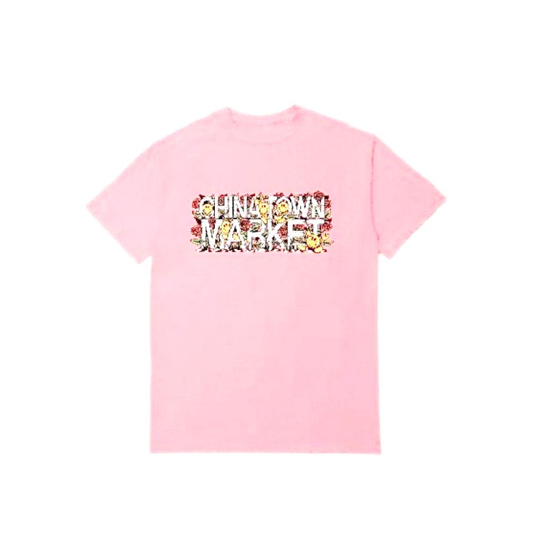 Chinatown Market Rose Garden T-shirt (Pink) m