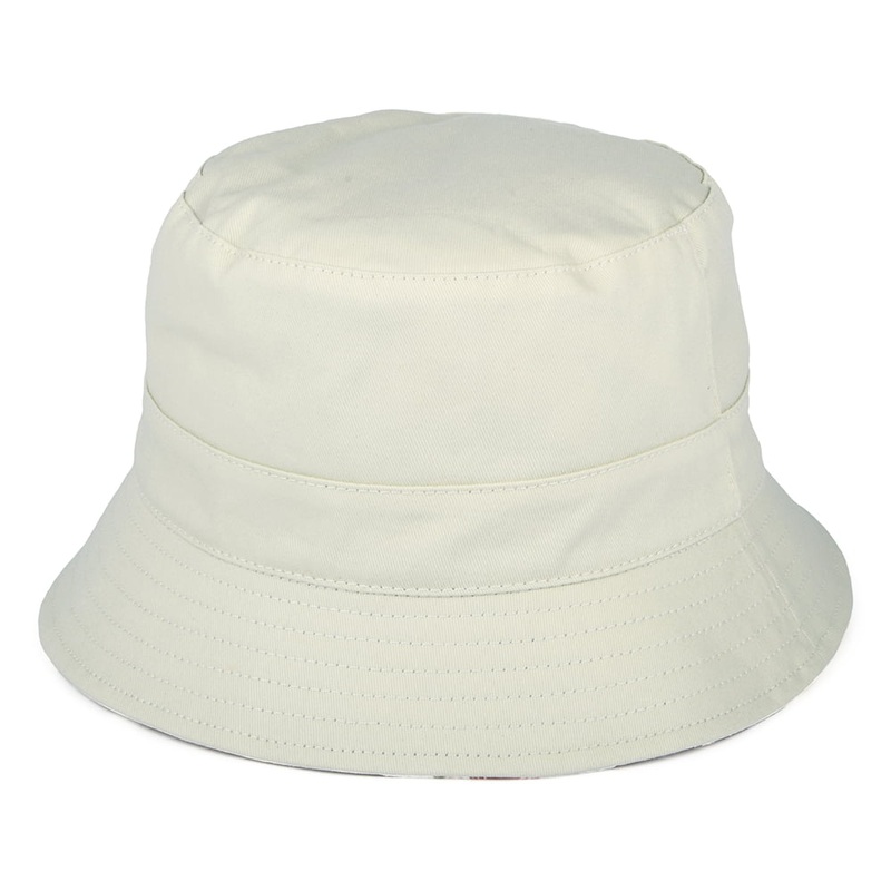 Failsworth Hats Reversible Cotton III Bucket Hat – Stone Small/Medium