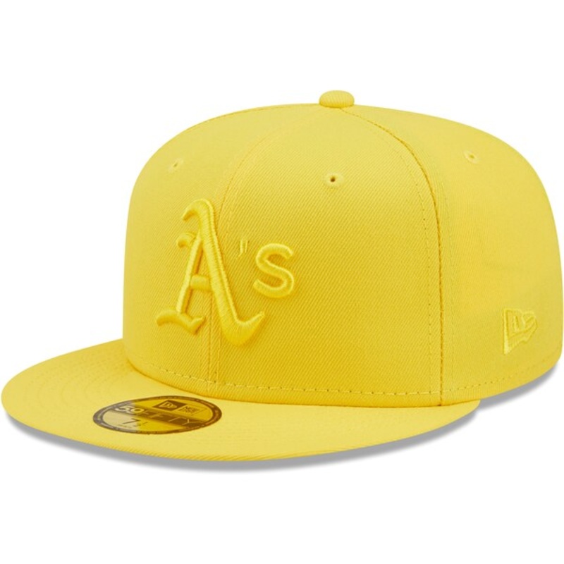 New Era Oakland Athletics Icon Color Pack 59FIFTY Fitted Hat – Yellow