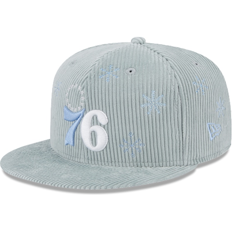 New Era Philadelphia 76ers Flurry 2022 59FIFTY Fitted Hat