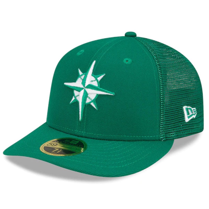 New Era Seattle Mariners 2022 St. Patrick’s Day On-Field Low Profile 59FIFTY Fitted Hat