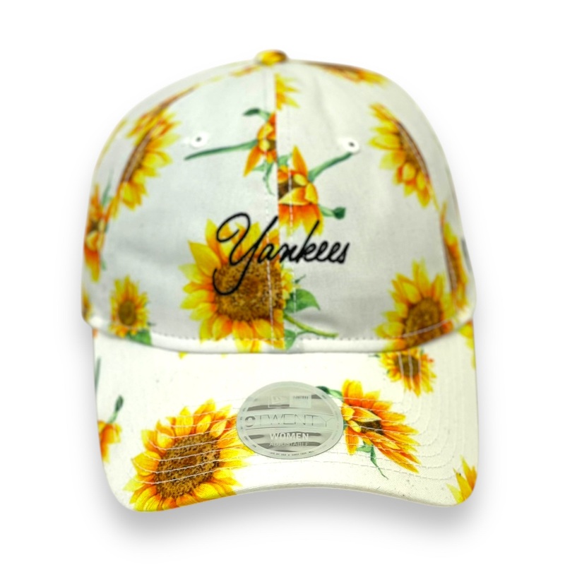 NEWYORK YANKEES (WHITE) SUNFLOWER 9TWENTY NEW ERA DAD HAT