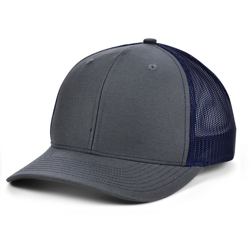 Richardson 112 Trucker – Charcoal/Navy Adjustable