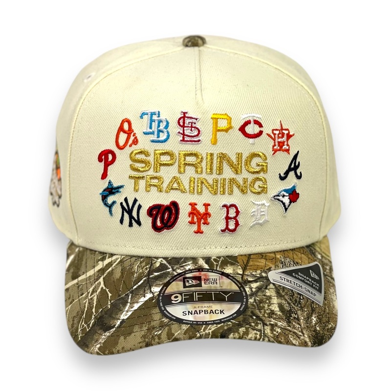 SPRING TRAINING (REAL TREE) (GRAPEFRUIT LEAGUE) AFRAME NEW ERA 9FIFTY SNAPBACK