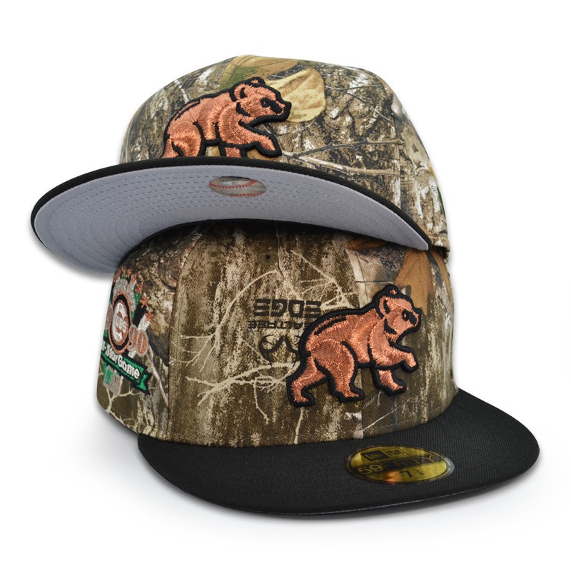 Chicago Cubs “Northside Wild” Exclusive New Era 59Fifty Fitted Hat – Real Tree/Black 6 7/8