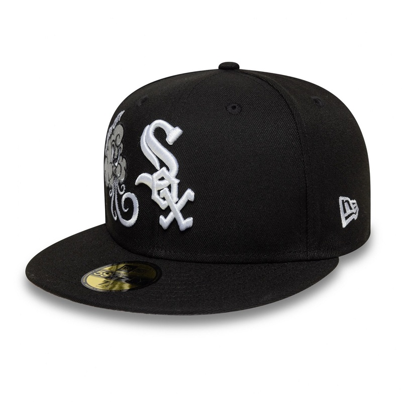 Chicago White Sox 59FIFTY MLB Food Icon Black Cap 6-7/8