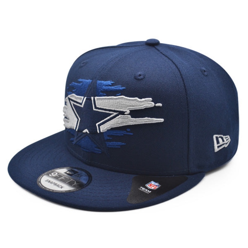 Dallas Cowboys New Era TEAR 9Fifty Snapback NFL Hat – Navy/Gray