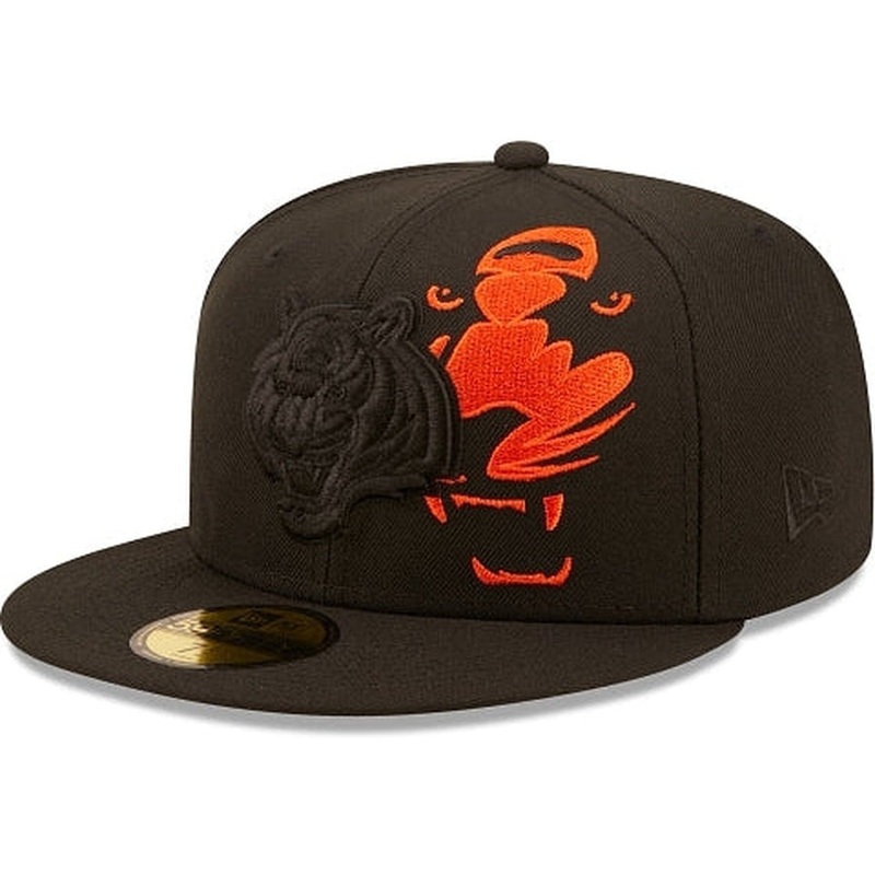 New Era Cincinnati Bengals Logo Feature 2022 59FIFTY  Fitted Hat