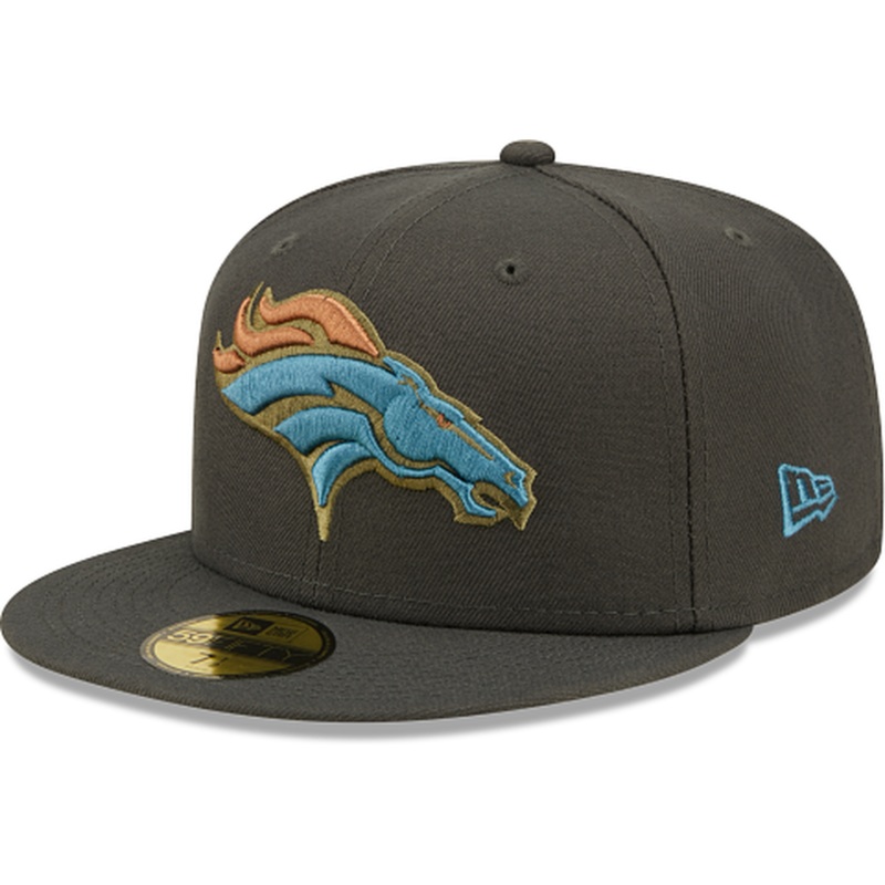 New Era Denver Broncos Color Pack Steel 2022 59FIFTY Fitted Hat
