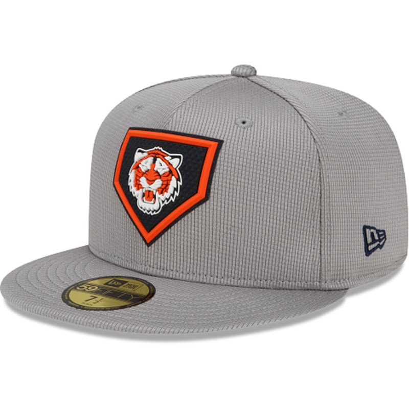 New Era Detroit Tigers Gray Clubhouse 2022 59FIFTY Fitted Hat
