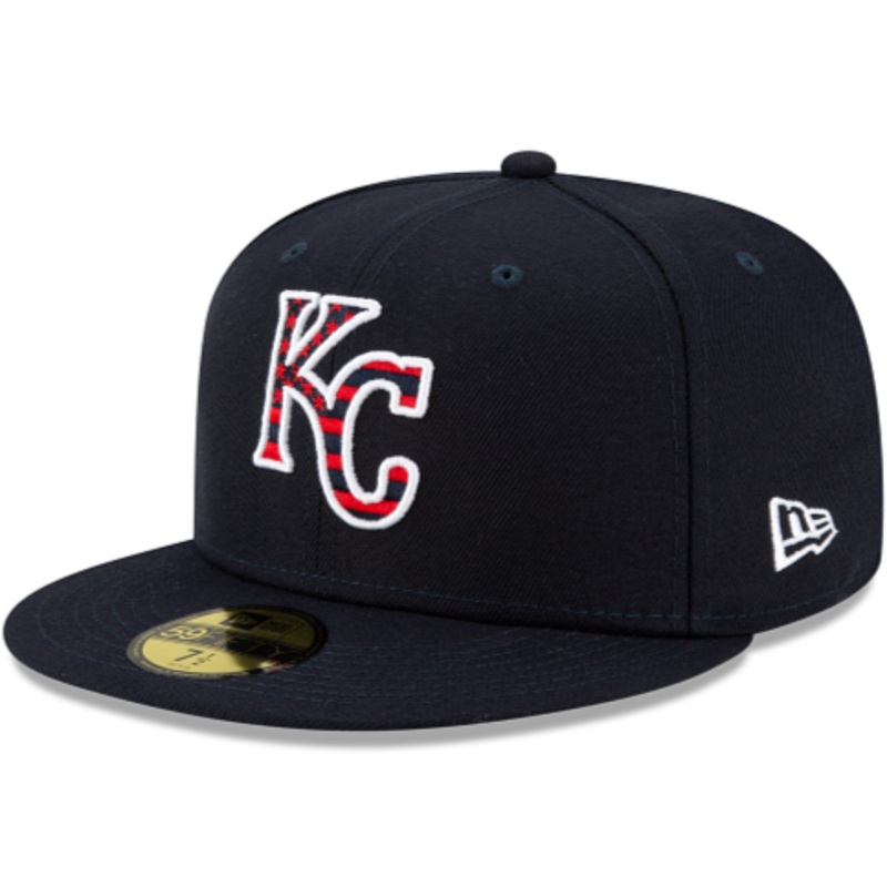 New Era Kansas City Royals Independence Day 2021 59FIFTY Fitted Hat