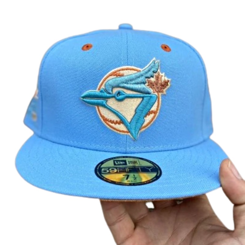 New Era Toronto Blue Jays Mint 1991 All-Star Game Brown UV 59FIFTY Fitted Hat