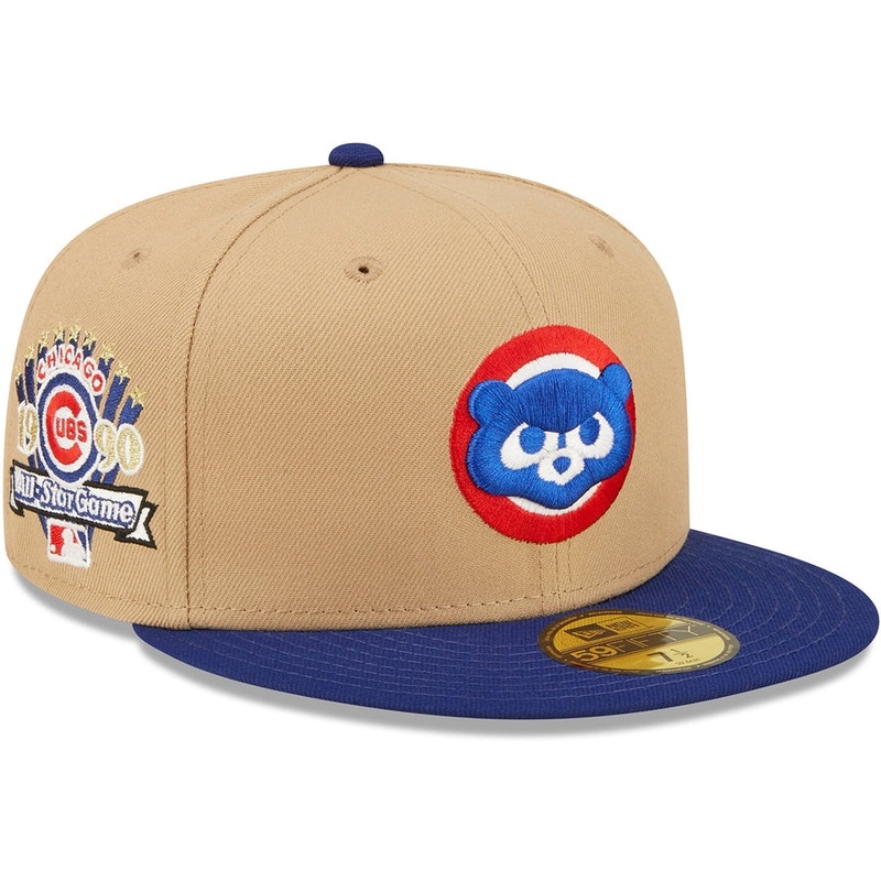 New Era x Lids HD  Chicago Cubs Classic Camel 2022 59FIFTY Fitted Cap