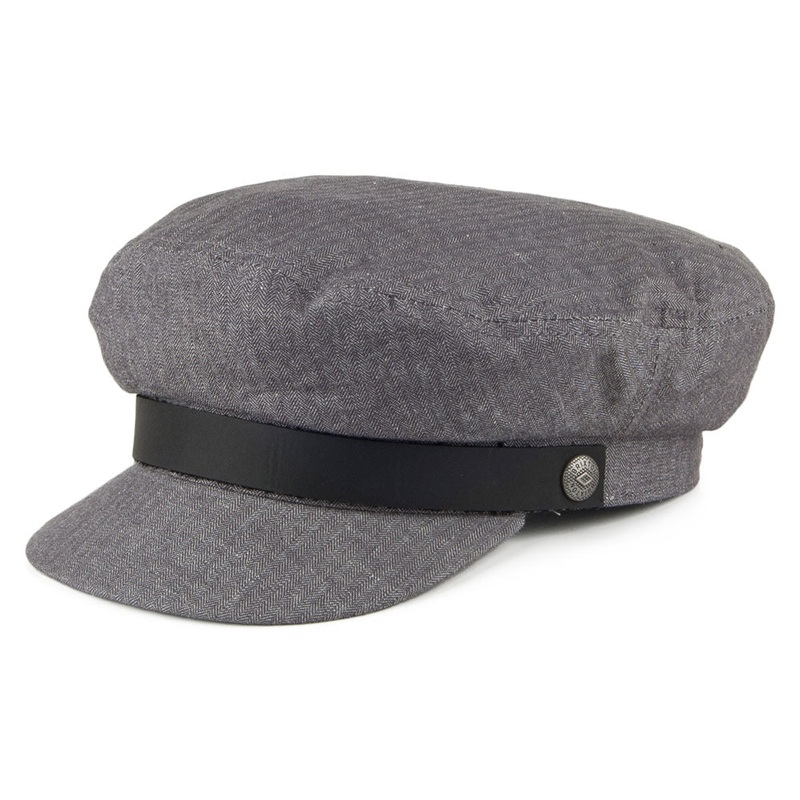 Brixton Fiddler Cap – Grey Mix Small-56cm
