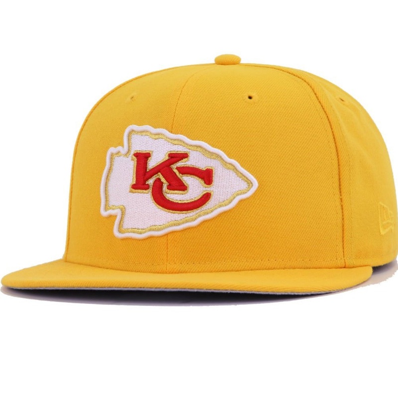 New Era Kansas City Chiefs A’s Gold 59FIFTY Fitted Hat