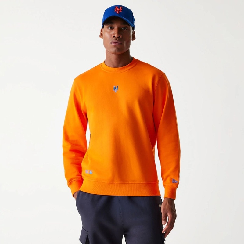 New York Mets Korea Orange Sweatshirt XS