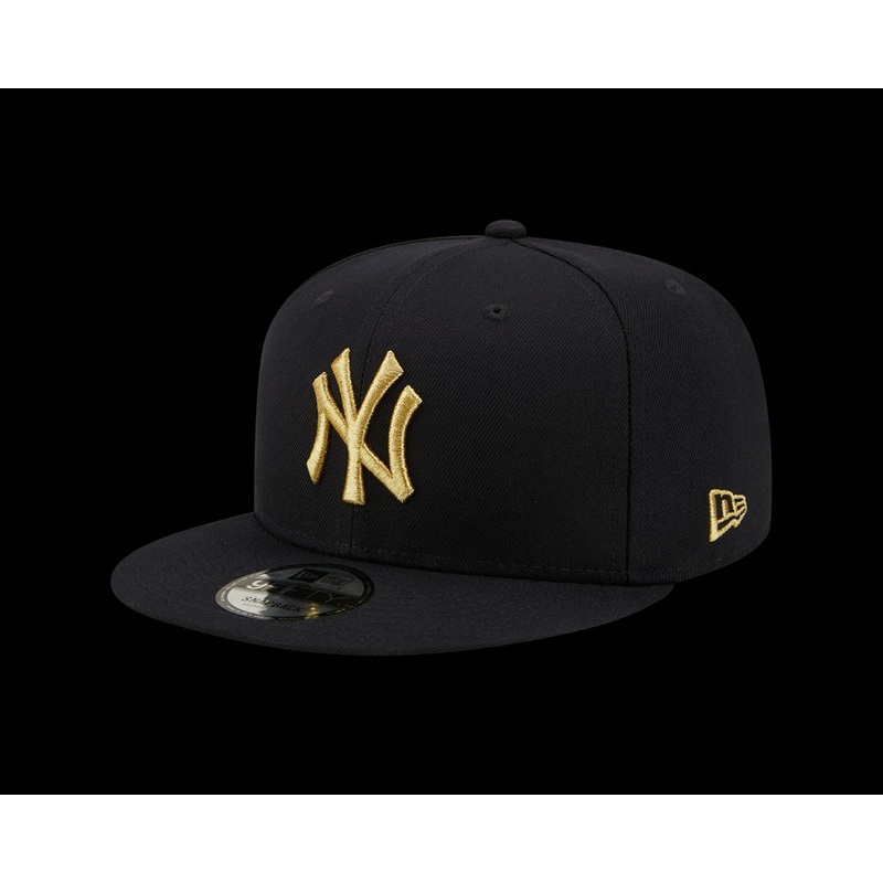 New York Yankees 9FIFTY Metallic Logo Navy Cap S-M