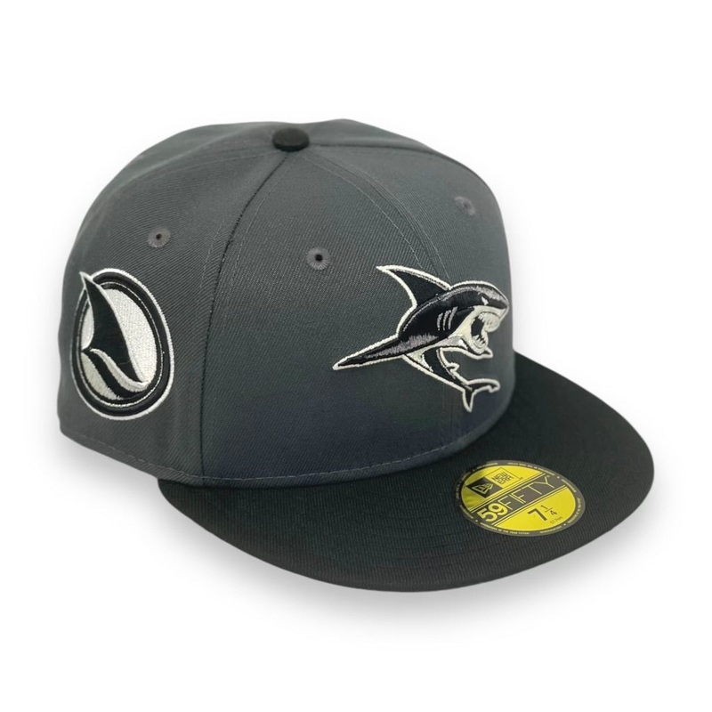 SAN JOSE SHARKS (DK-GREY) NEW ERA 59FIFTY FITTED 67/8