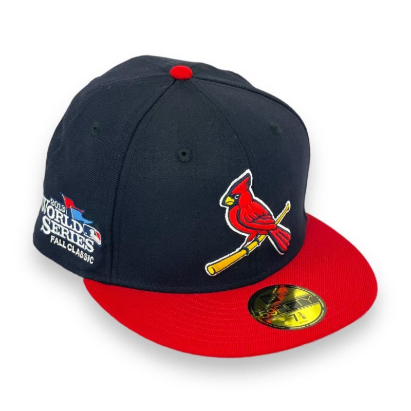 ST LOUIS CARDINALS (2013 WORLD SERIES) NEW ERA 59FIFTY FITTED (GRAY UNDER BRIM) 67/8