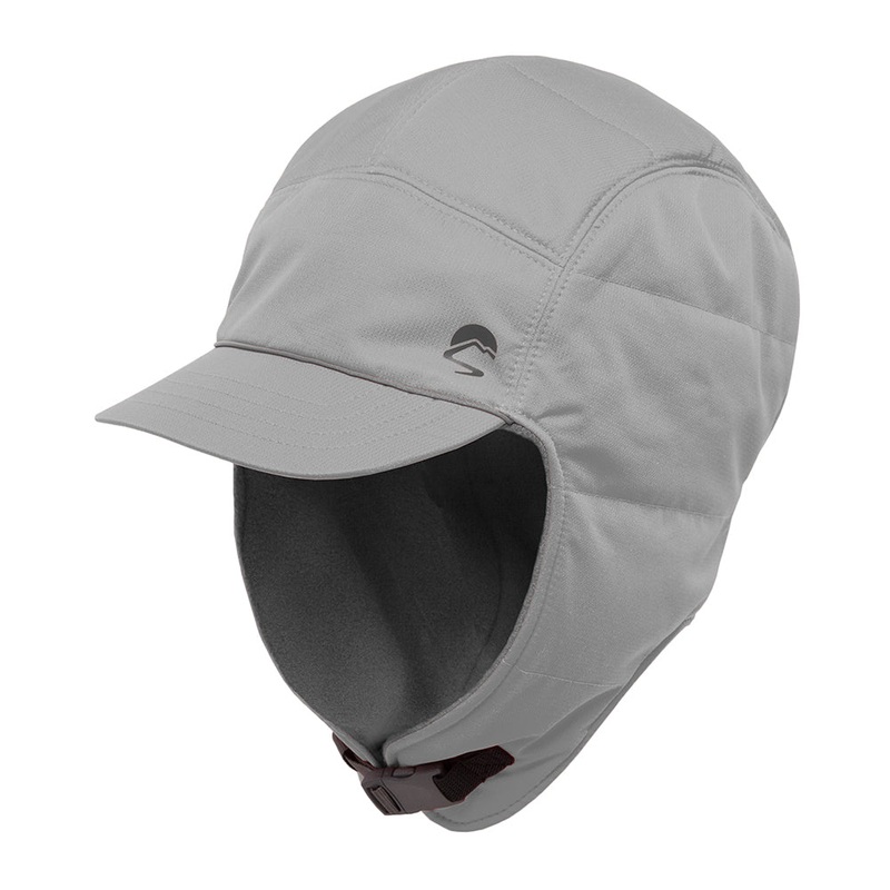 Sunday Afternoons Hats Alpine Quilted Trapper Hat – Grey M