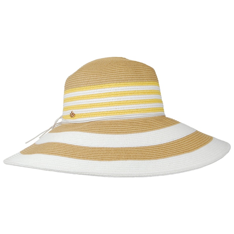 Cappelli Hats Ahina Lampshade Sun Hat – Natural-Multi 1-Size