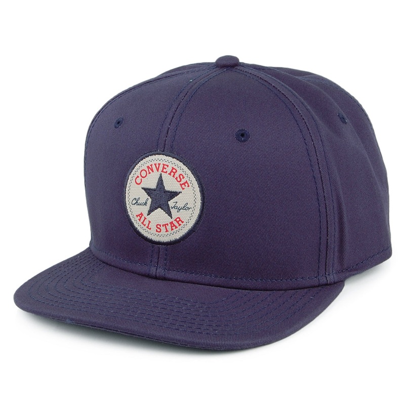 Converse Cotton Twill Core Snapback Cap – Navy Blue Adjustable