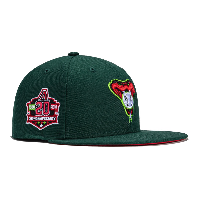 New Era Arizona Diamondbacks 20th Anniversary Snakehead ‘Watermelon’ 59FIFTY Fitted Hat